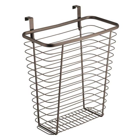 interDesign Axis Over the Cabinet Waste Storage Basket